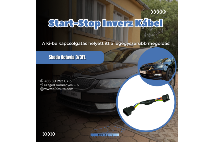 Start-Stop inverz kábel Skoda Octavia 3